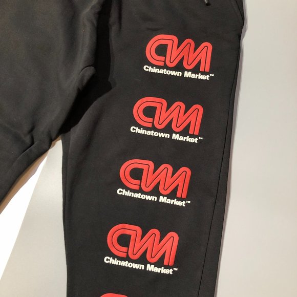 Chinatown Market CNN / CM Sweatpants Large Black - Picture 2 of 4